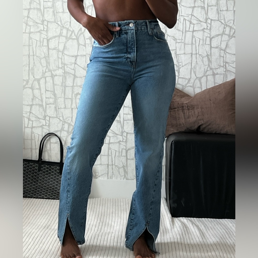 Good American Slit Denim